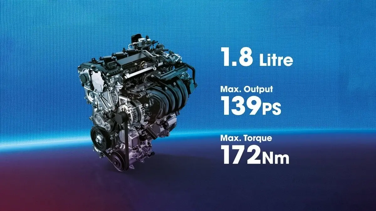 Toyota Corolla Cross 1.8L DOHC Dual VVT-i Engine