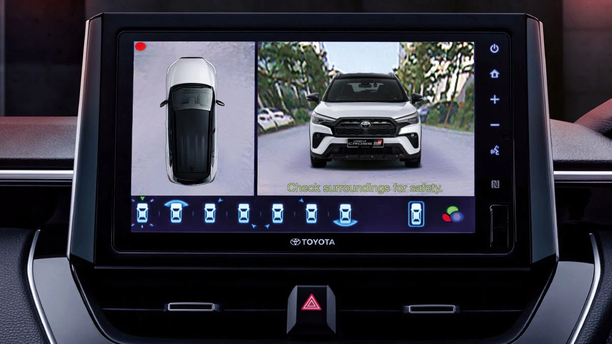 Toyota Corolla Cross GR Sport with 3D Panoramic View Monitor (PVM)