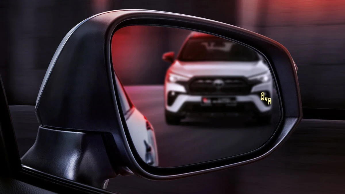 Corolla Cross GR Sport with Blind Spot Monitor (BSM) with Rear Cross Traffic Alert (RCTA)