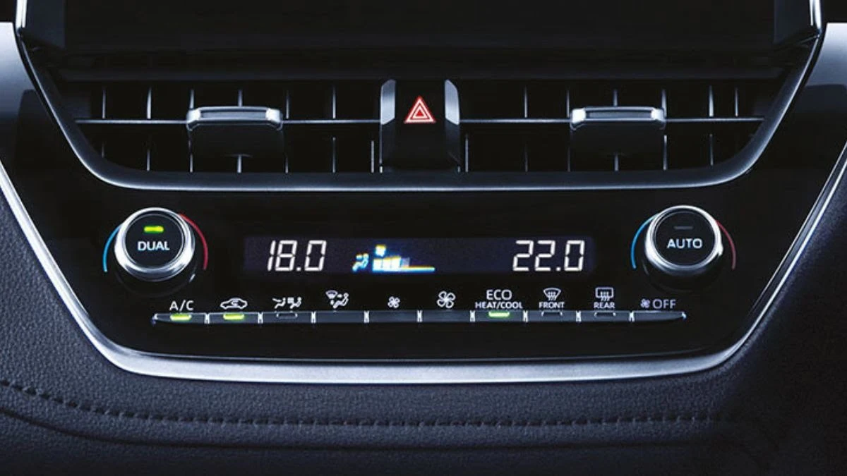 Toyota Corolla Dual-zone Automatic Air Conditioning
