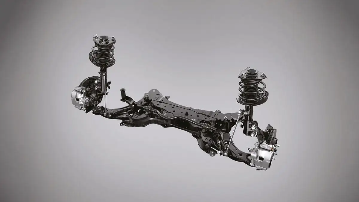 Toyota Corolla Double Wishbone Rear Suspension