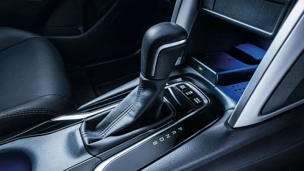 Toyota Corolla Cross Hybrid Electric is equipped with E-CVT