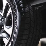 Toyota Fortuner alloy wheel detail showing multi-spoke design with brand center cap