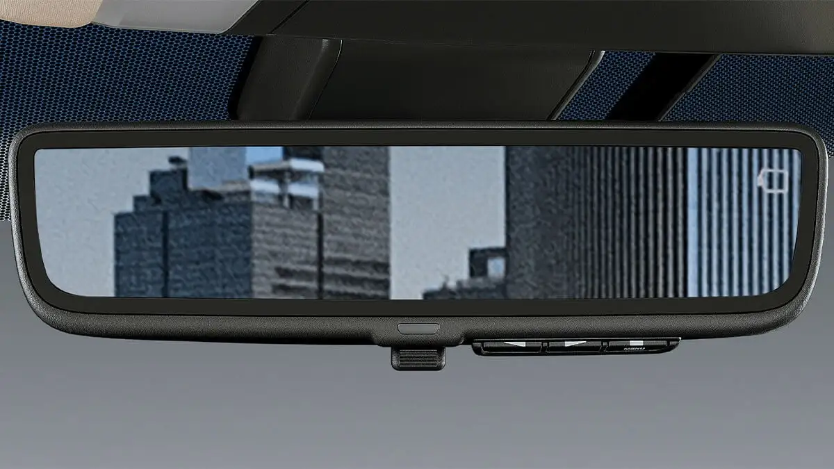 Toyota Harrier with Digital Rear View Mirror