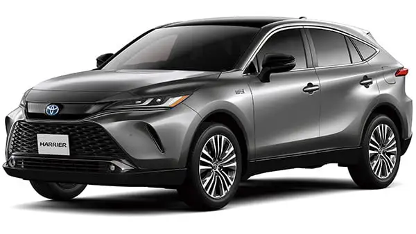 Toyota Harrier in Steel Blonde Metallic model