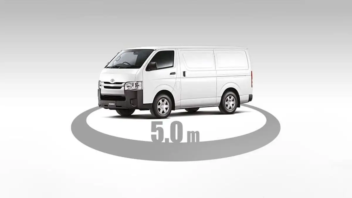 Hiace-Turning-Radius