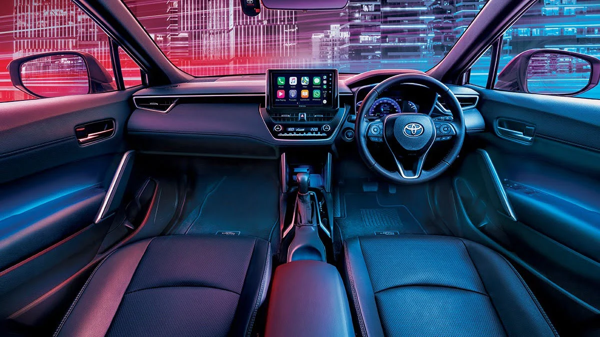 Toyota Corolla Cross Hybrid Electric Interior Illumination