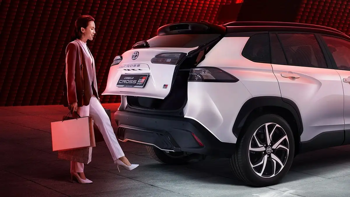Toyota Corolla Cross GR Sport with Kick-sensor Power Back Door