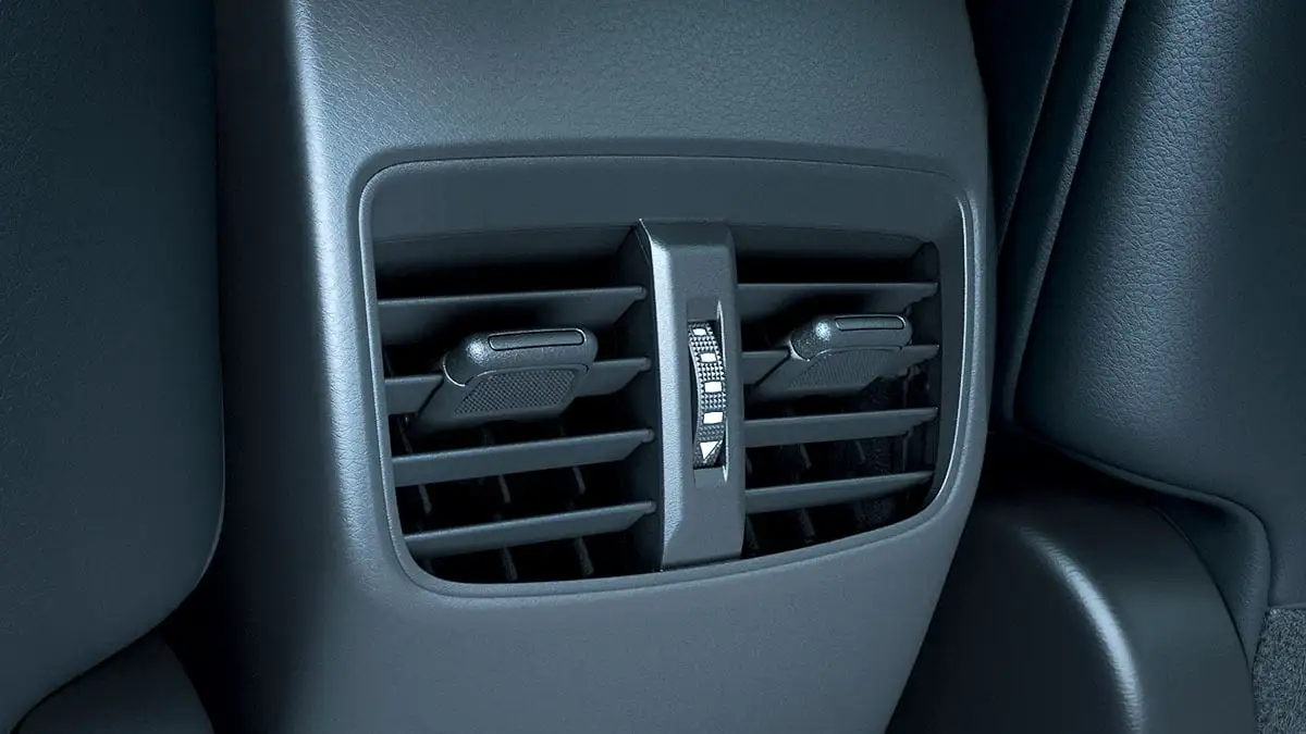 Toyota Corolla Cross Hybrid Electric equipped with Rear Air Conditioning Vents