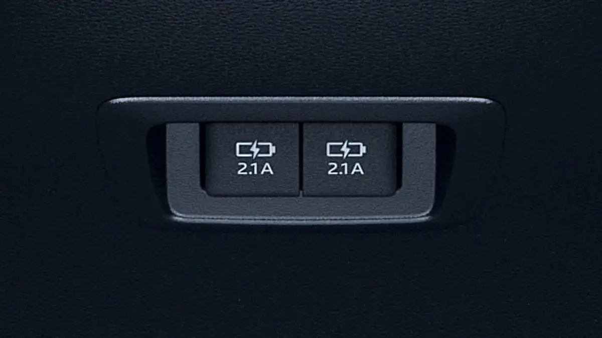 Toyota Corolla Cross with Rear USB Charging Ports