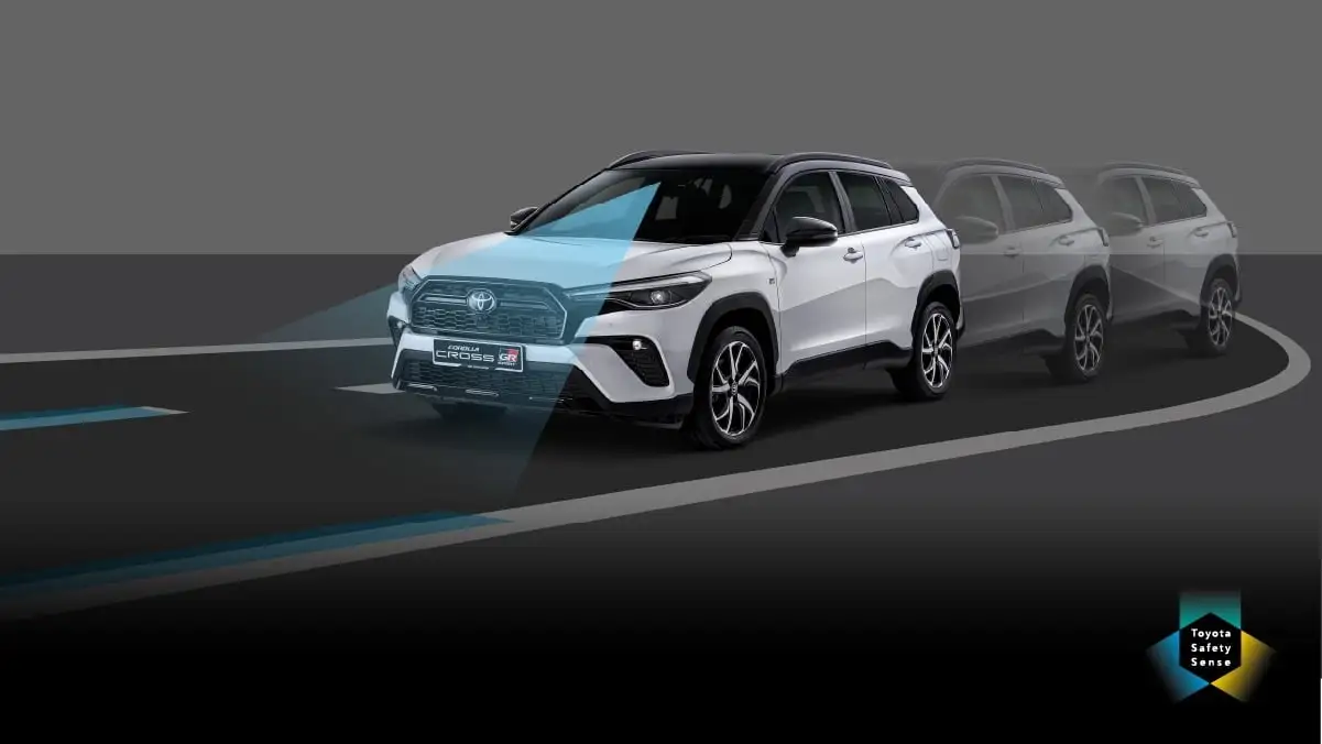 Toyota Corolla Cross GR Sport with Safety Sense Lane Departure Alert (LDA)