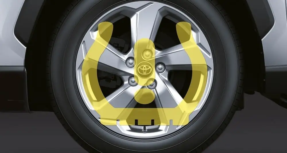 Toyota Corolla Cross with Tyre Pressure Warning System (TPWS)