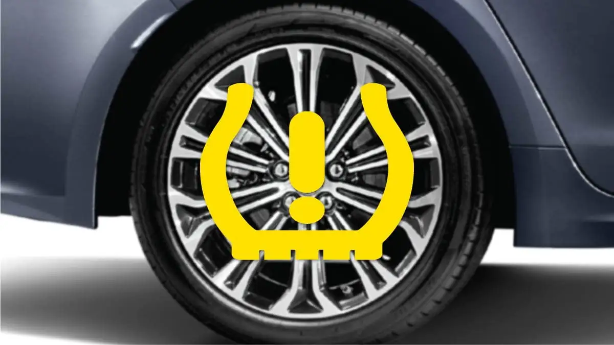 Toyota Corolla with Tyre Pressure Warning System