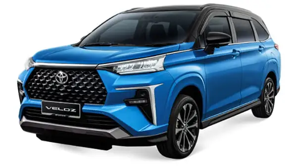 Toyota Veloz in Blue Metallic with Black roof colour model