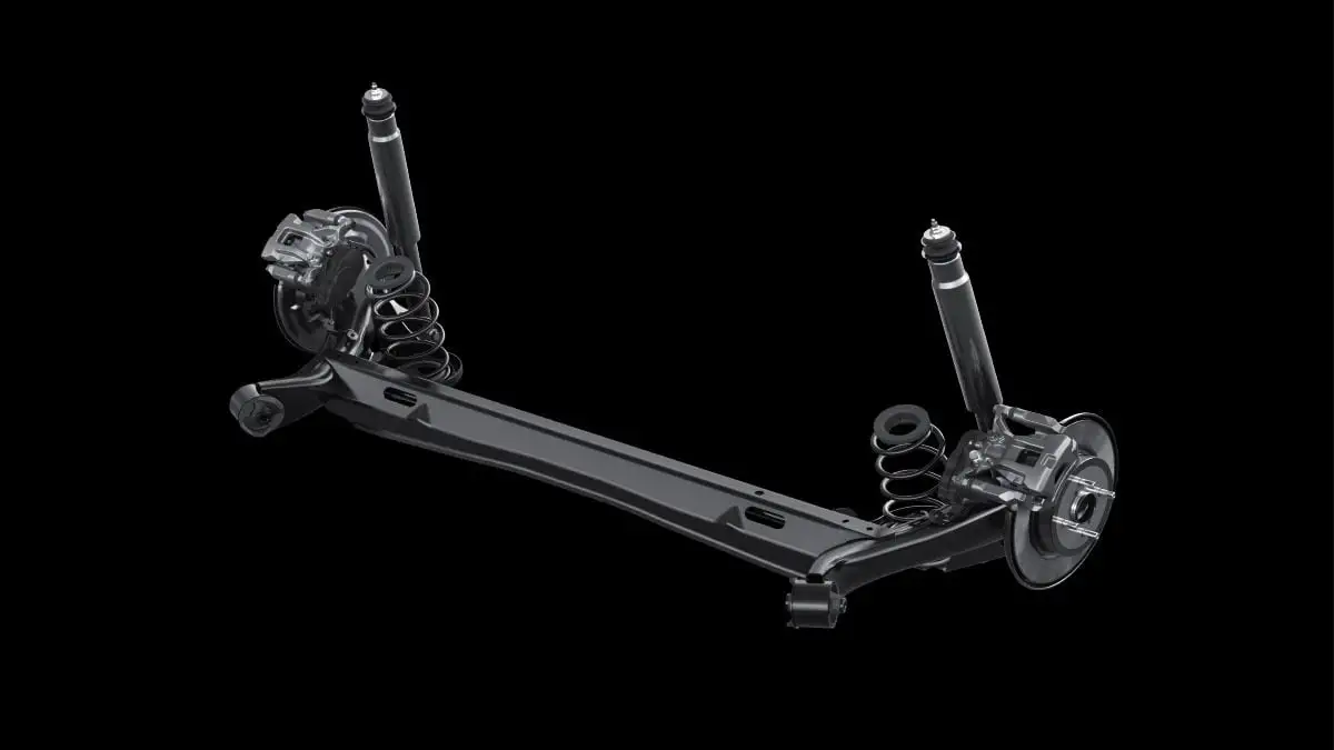Toyota Vios with Enhanced Suspension System