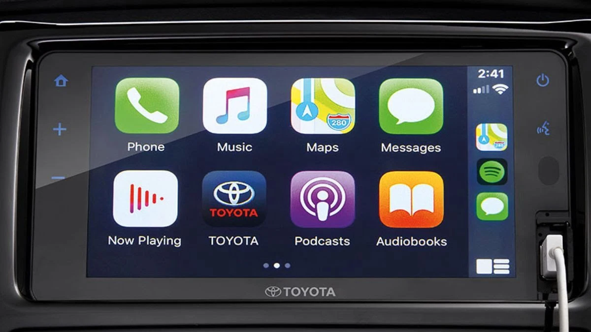 Toyota Yaris offers infotainment display that has Apple CarPlay® and Android Auto™-ready Connectivity*