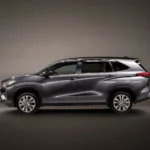 Toyota Innova Zenix side view showcasing elegant body lines and modern crossover architecture