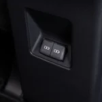Interior charging stations in Toyota Innova Zenix providing passenger connectivity and device power access