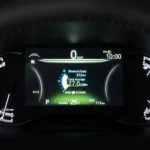 Toyota Innova Zenix digital instrument cluster displaying ECO mode with fuel efficiency and speed readings